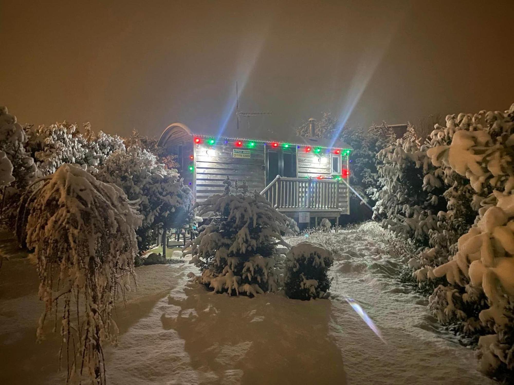 The Little John Petite Cosy Log Cabin - Sleeps 2, Great For Romantic Breaks, Couples, Single Guests, Near Sherwood Forest At Fairview Farm, Nottingham Set In 88 Acres Blidworth Exterior foto